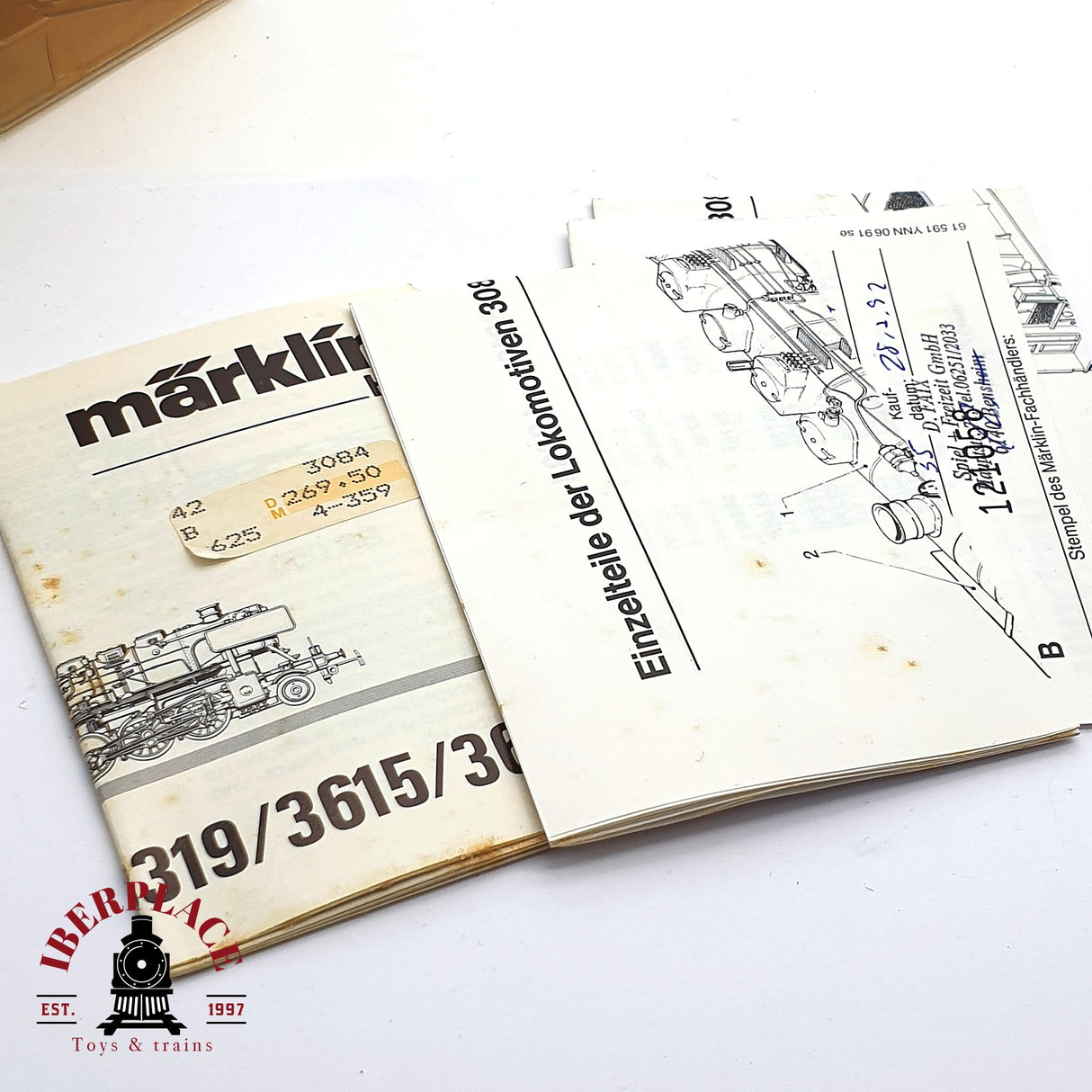 ♻️ 2da mano -  Märklin 3084 Locomotora BR 050 082-7 DB  H0 escala 1:87 E16