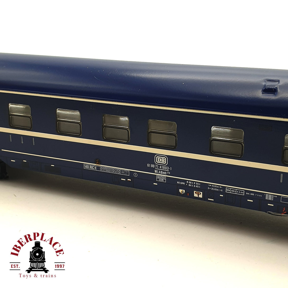 ♻️ 2da mano -  Märklin 4130 vagón pasajeros DB Trans Euro Nacht H0 escala 1:87 E16