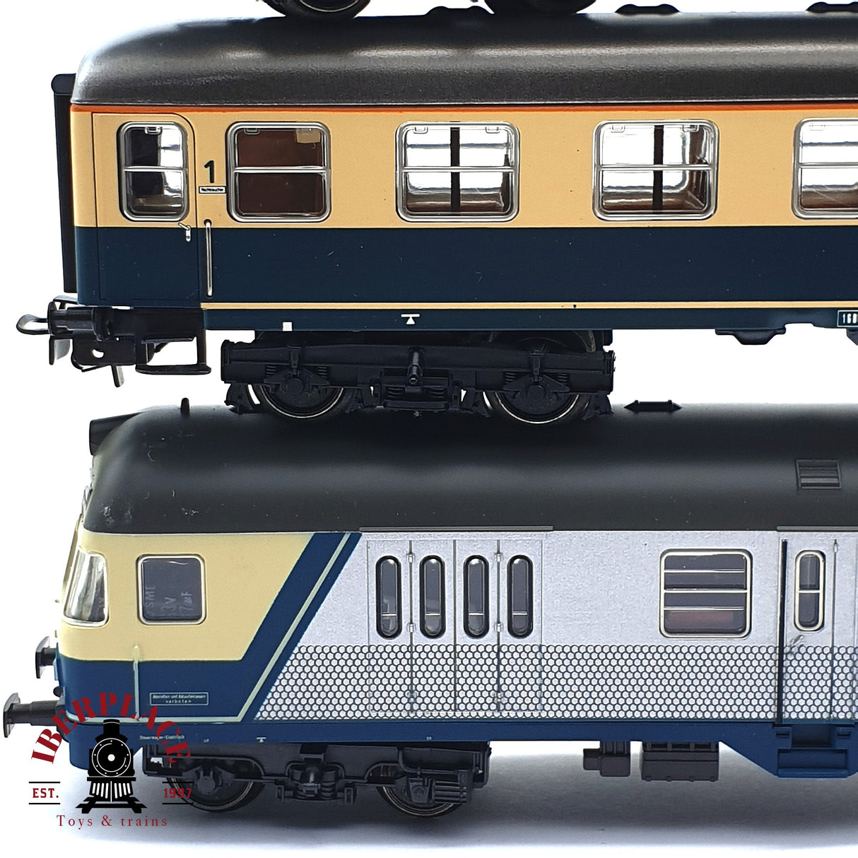 ♻️ 2da mano -  3x Märklin vagones pasajeros DB clases 1-2 H0 escala 1:87 E16