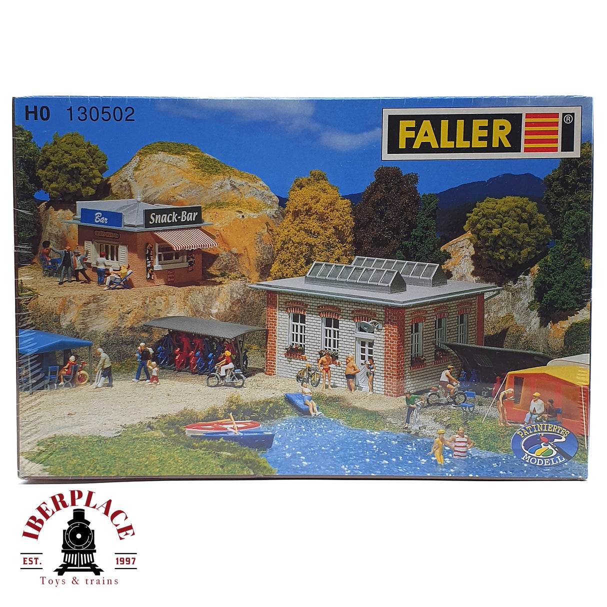 💡 Faller 130502 Camping Kit de montaje H0 escala 1:87 E18