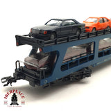 ♻️ 2da mano -   Märklin 4234 vagón portacoches de doble piso DB  H0 escala 1:87 E16