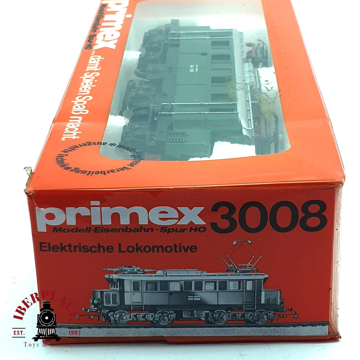 ♻️ 2da mano -  Märklin Primex 3008 Locomotora E44 039 DB de hierro fundido H0 escala 1:87 E16