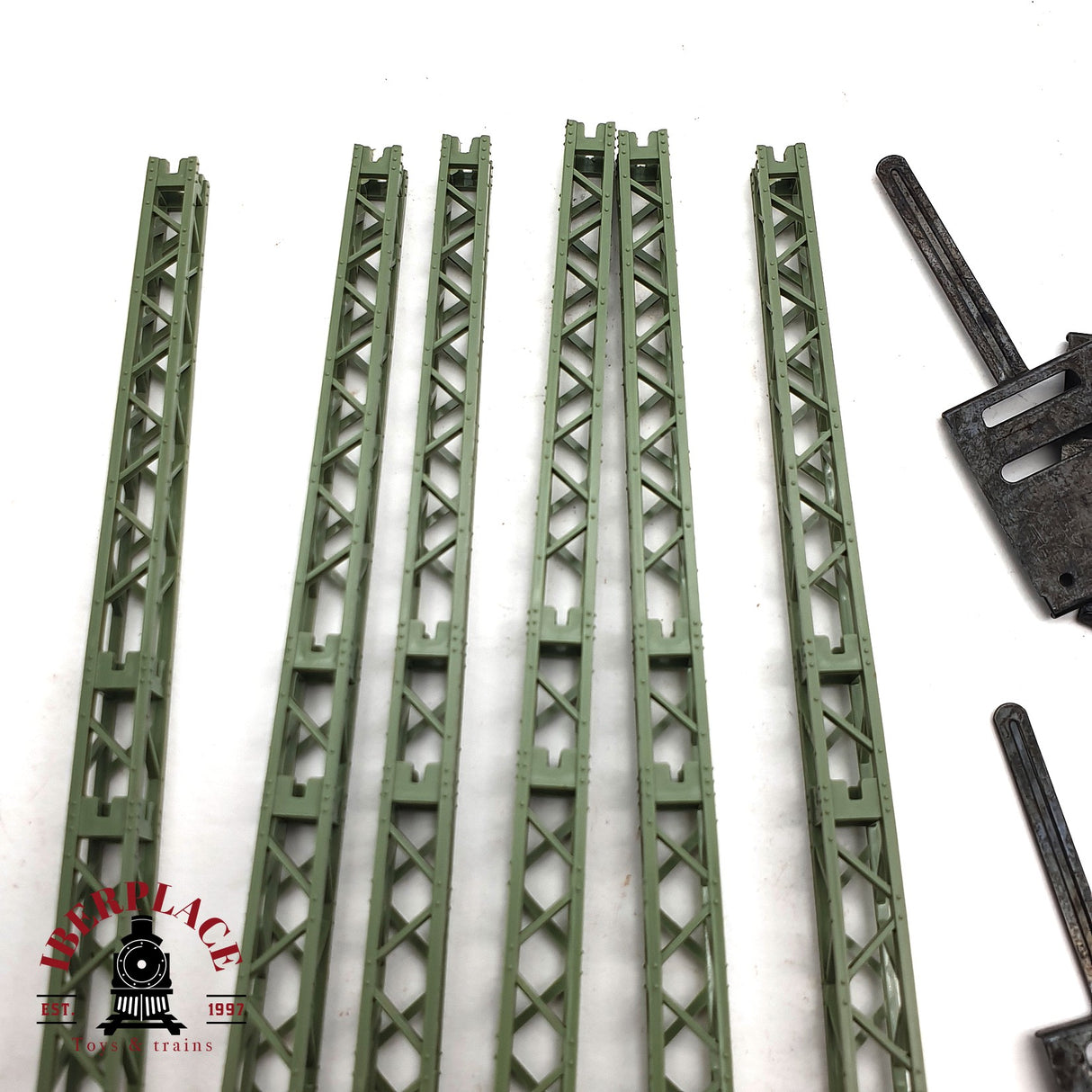 ♻️ 2da mano -  Märklin 7021 6x Torre de catenaria sistema M y K H0 escala 1:87 E16