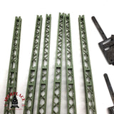 ♻️ 2da mano -  Märklin 7021 6x Torre de catenaria sistema M y K H0 escala 1:87 E16