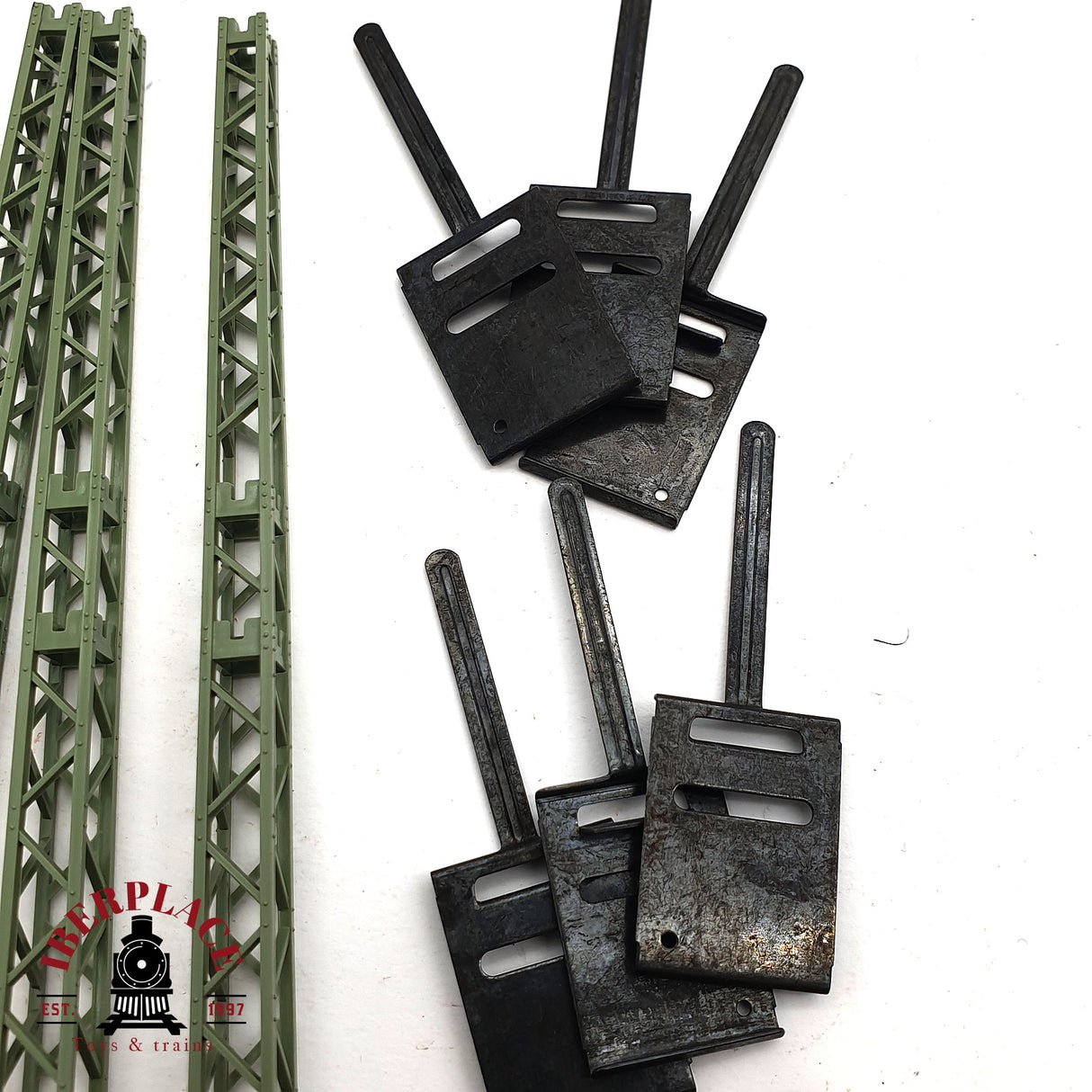 ♻️ 2da mano -  Märklin 7021 6x Torre de catenaria sistema M y K H0 escala 1:87 E16