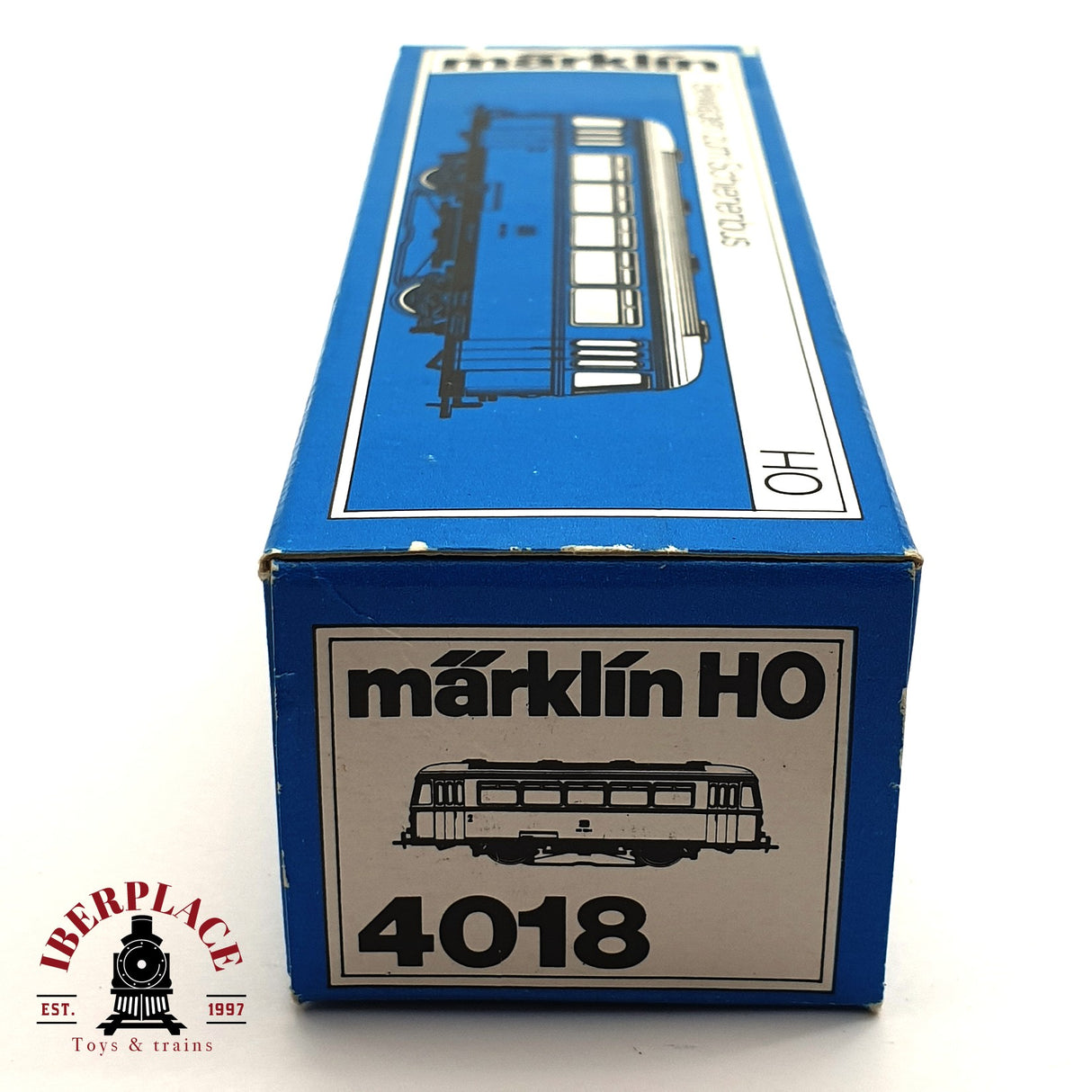 ♻️ 2da mano -  AC Märklin 4018 Ferrobus Railbus DB 995 522-0 H0 escala 1:87 E16