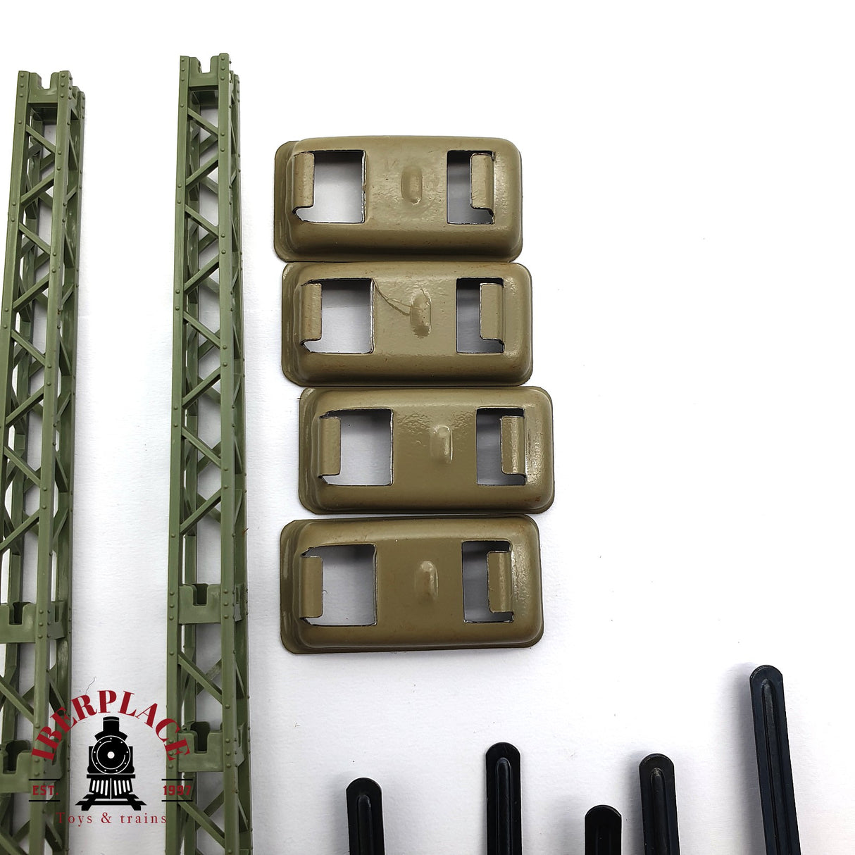♻️ 2da mano -  Märklin 7021 5x Torre de catenaria sistema M y K H0 escala 1:87 E16 1/4