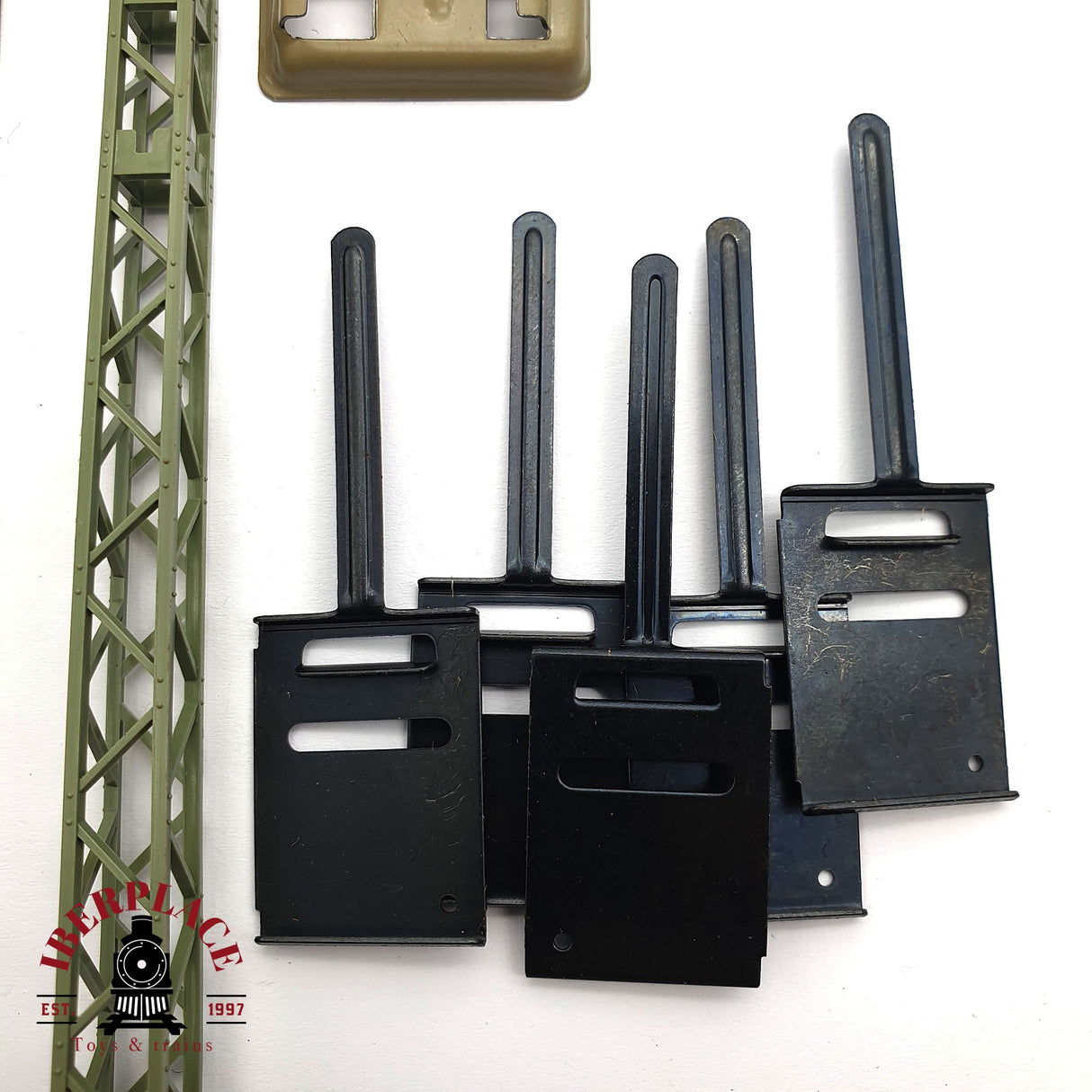 ♻️ 2da mano -  Märklin 7021 5x Torre de catenaria sistema M y K H0 escala 1:87 E16 3/4