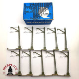 ♻️ 2da mano -  Märklin 10x 7009 Postes de catenaria H0 escala 1:87 E16 2/3