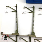 ♻️ 2da mano -  Märklin 10x 7009 Postes de catenaria H0 escala 1:87 E16 2/3