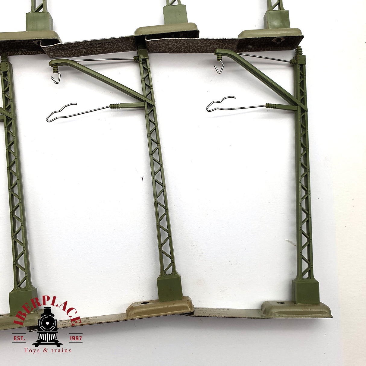 ♻️ 2da mano -  Märklin 10x 7009 Postes de catenaria H0 escala 1:87 E16 2/3