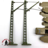 ♻️ 2da mano -  Märklin 10x 7009 Postes de catenaria sistema M H0 escala 1:87 E16 2/2