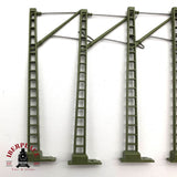 ♻️ 2da mano -  Märklin 10x 7009 Postes de catenaria sistema M H0 escala 1:87 E16 2/2