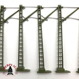 ♻️ 2da mano -  Märklin 10x 7009 Postes de catenaria sistema M H0 escala 1:87 E16