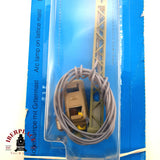 ♻️ 2da mano -  Märklin 2x 7283 7046 Lámparas de torre en celosía H0 escala 1:87 E16