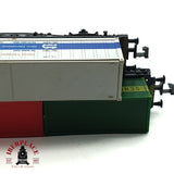 ♻️ 2da mano - 2x Fleischmann Minitrix vagones contenedor Schenker Containerway N escala 1:160 E16
