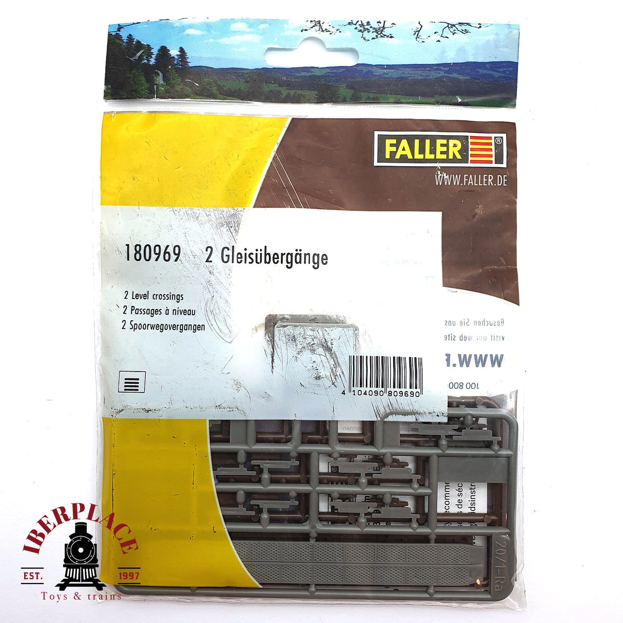 💡 Faller 180969 - 2  pasos a nivel kit de montaje H0 escala 1:87 E18