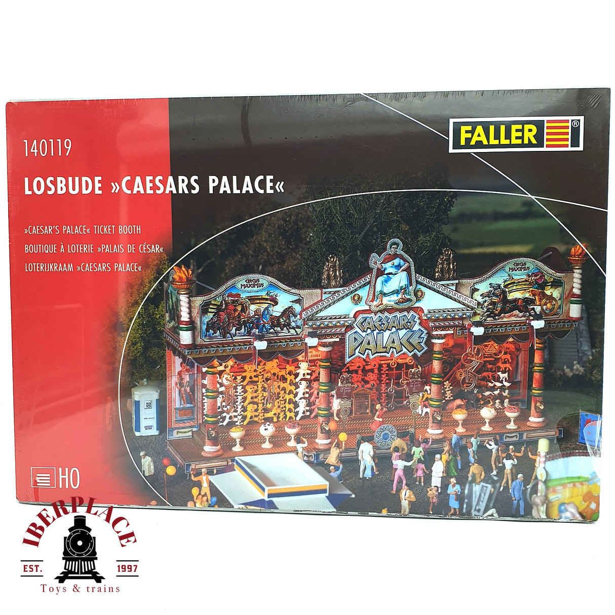 💡 Faller 140119 Tienda de feria Kit de montaje H0 escala 1:87 E18