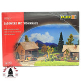 💡 Faller 191765 Aserradero con vivienda Kit de montaje H0 escala 1:87 E18