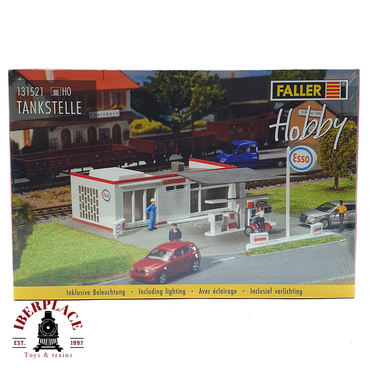 💡 Faller 131521 Gasolinera Kit de montaje H0 escala 1:87 E18
