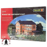 💡 Faller 130908 bodega con terraza Kit de montaje H0 escala 1:87 E18