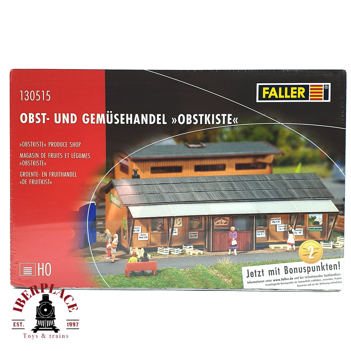 💡 Faller 130515 Barraca-almacén Kit de montaje H0 escala 1:87 E18