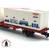 ♻️ Märklin 94339 vagón contenedores 10 años Mitgliedschaft H0 escala 1:87 E17
