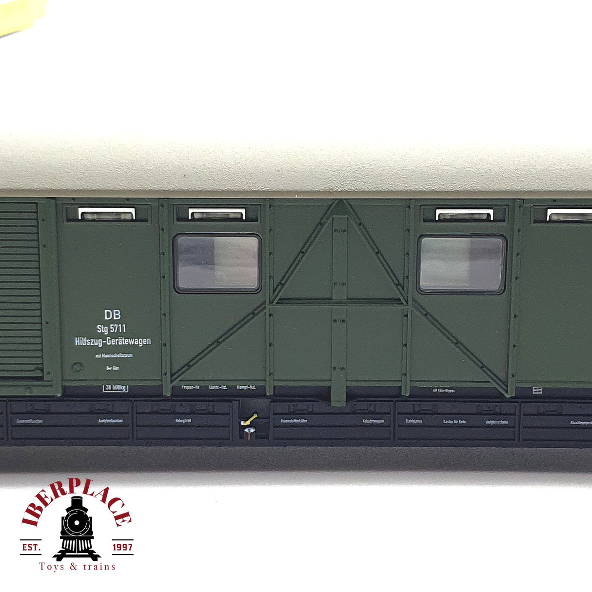 ♻️ AC DC Esu 36032 Carro para equipos auxiliares Ep III DB H0 escala 1:87 E17