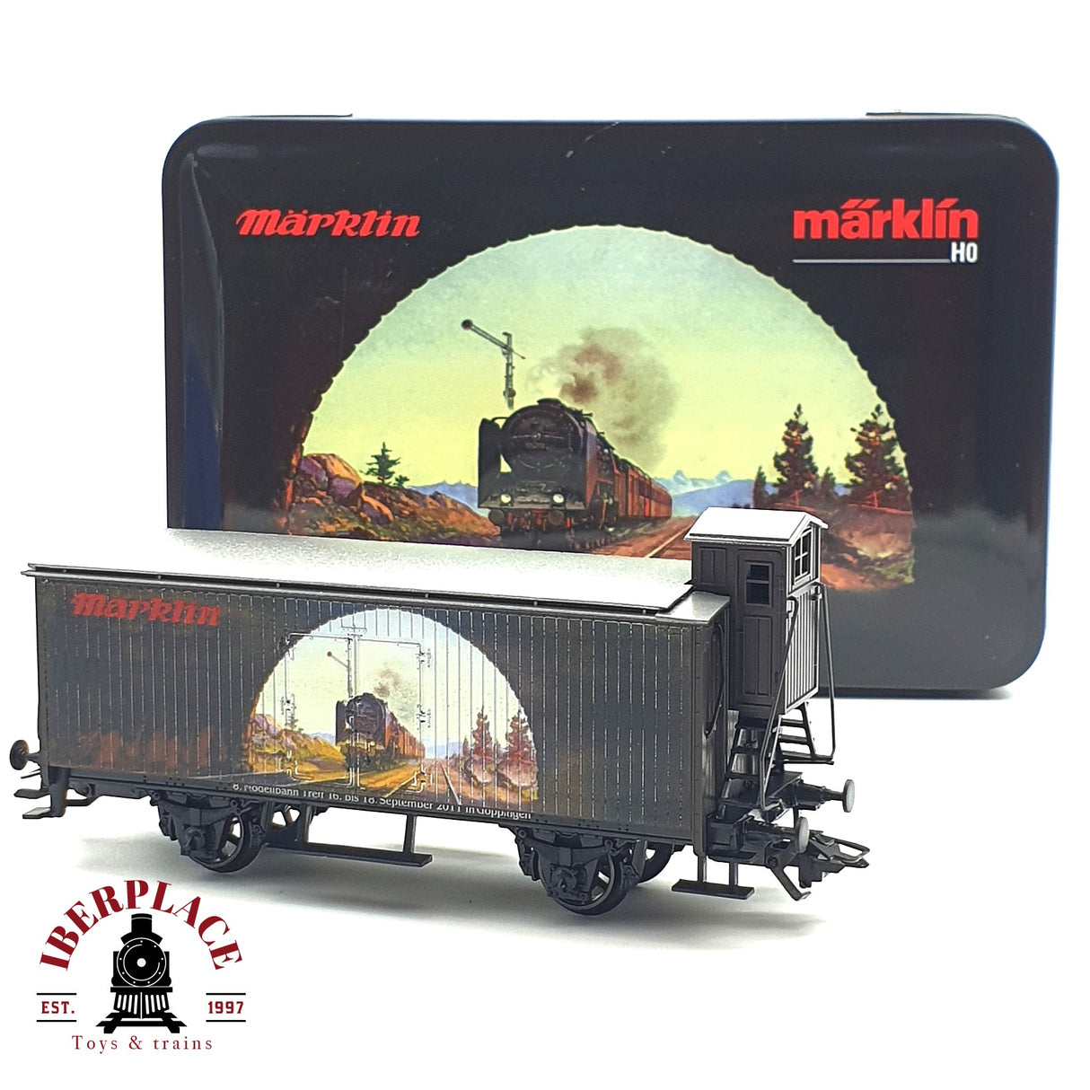 ♻️ Märklin 48211 vagón especial Treff septiembre 2011 H0 escala 1:87 E17