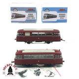 ♻️ Brekina 2x Ferrobus con motor y remolque DB H0 escala 1:87 E17