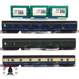♻️ DC 3x Sachsenmodelle vagones correos postales DBP Ep 4 y 5 H0 escala 1:87 E17