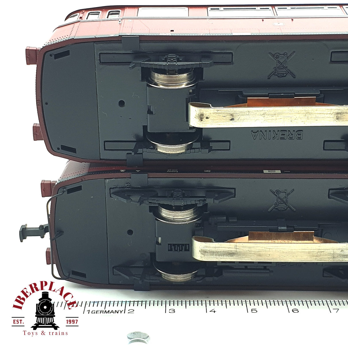 ♻️ Brekina 2x Ferrobus con motor y remolque DB H0 escala 1:87 E17