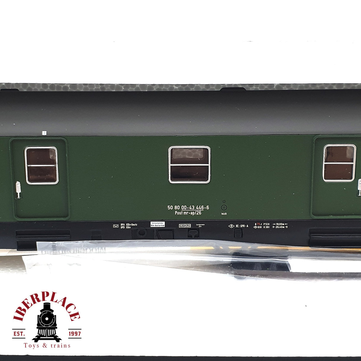 ♻️ DC 3x Sachsenmodelle vagones correos postales DBP Ep 4 y 5 H0 escala 1:87 E17