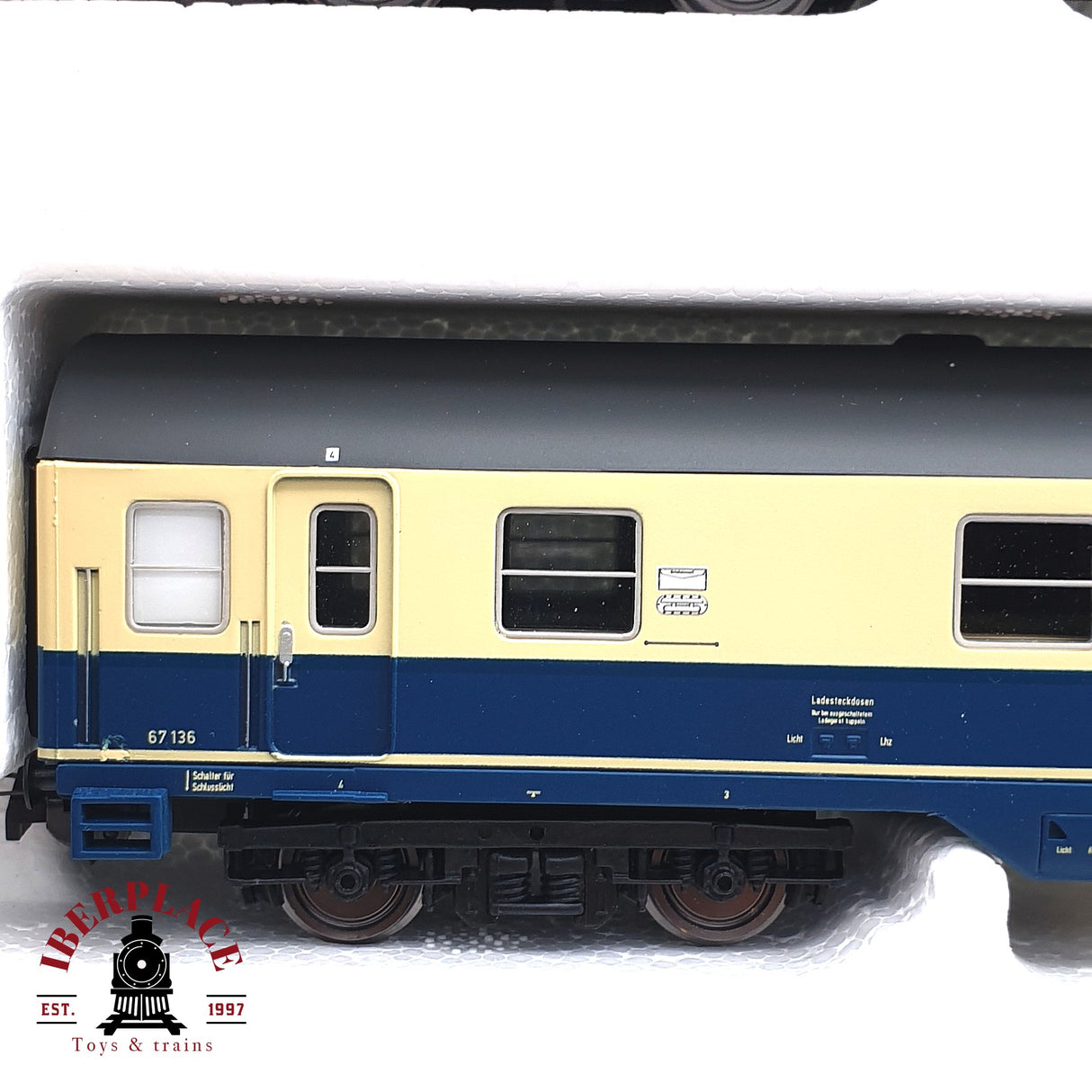 ♻️ DC 3x Sachsenmodelle vagones correos postales DBP Ep 4 y 5 H0 escala 1:87 E17