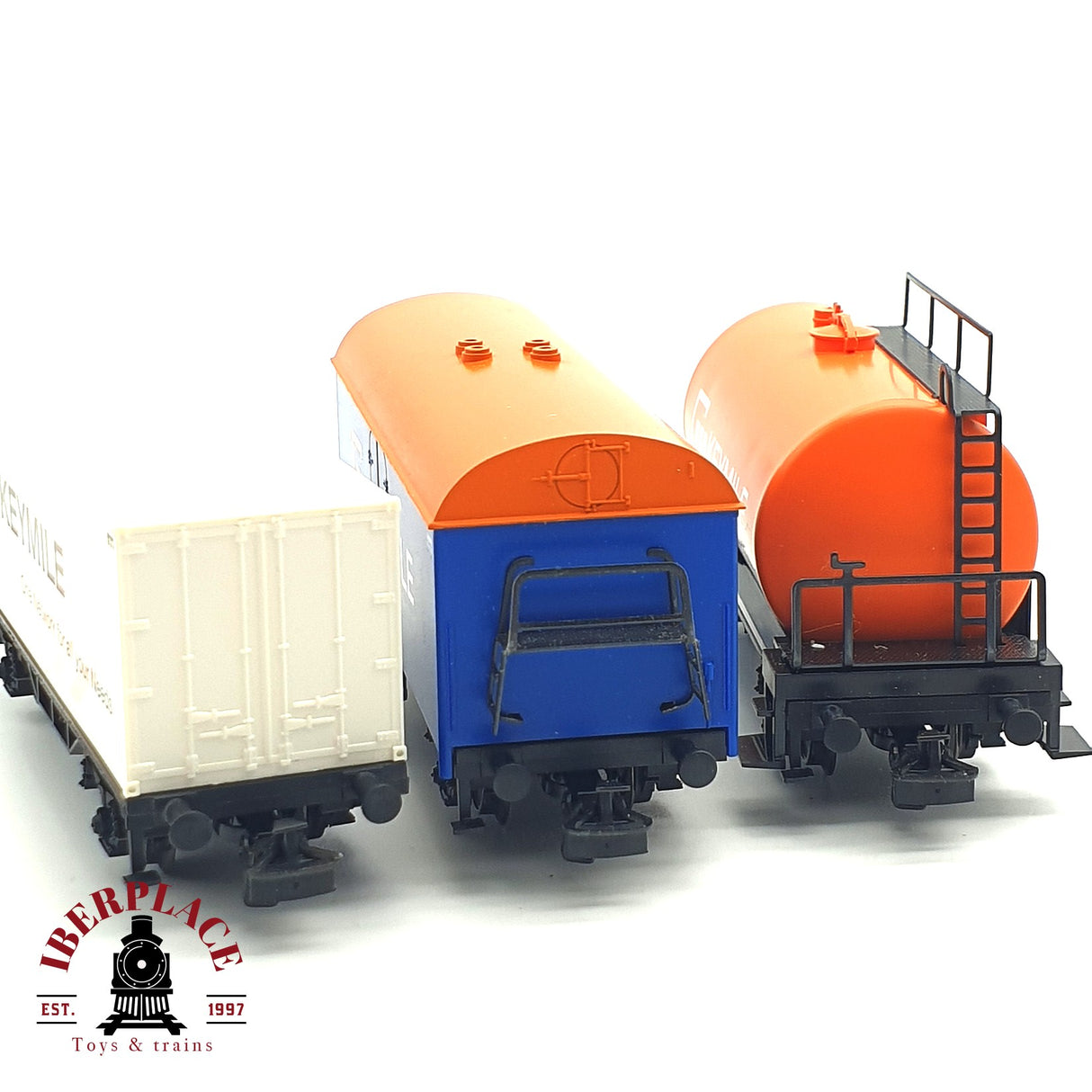 ♻️ Märklin 3x vagones mercancias Keymile H0 escala 1:87 E17