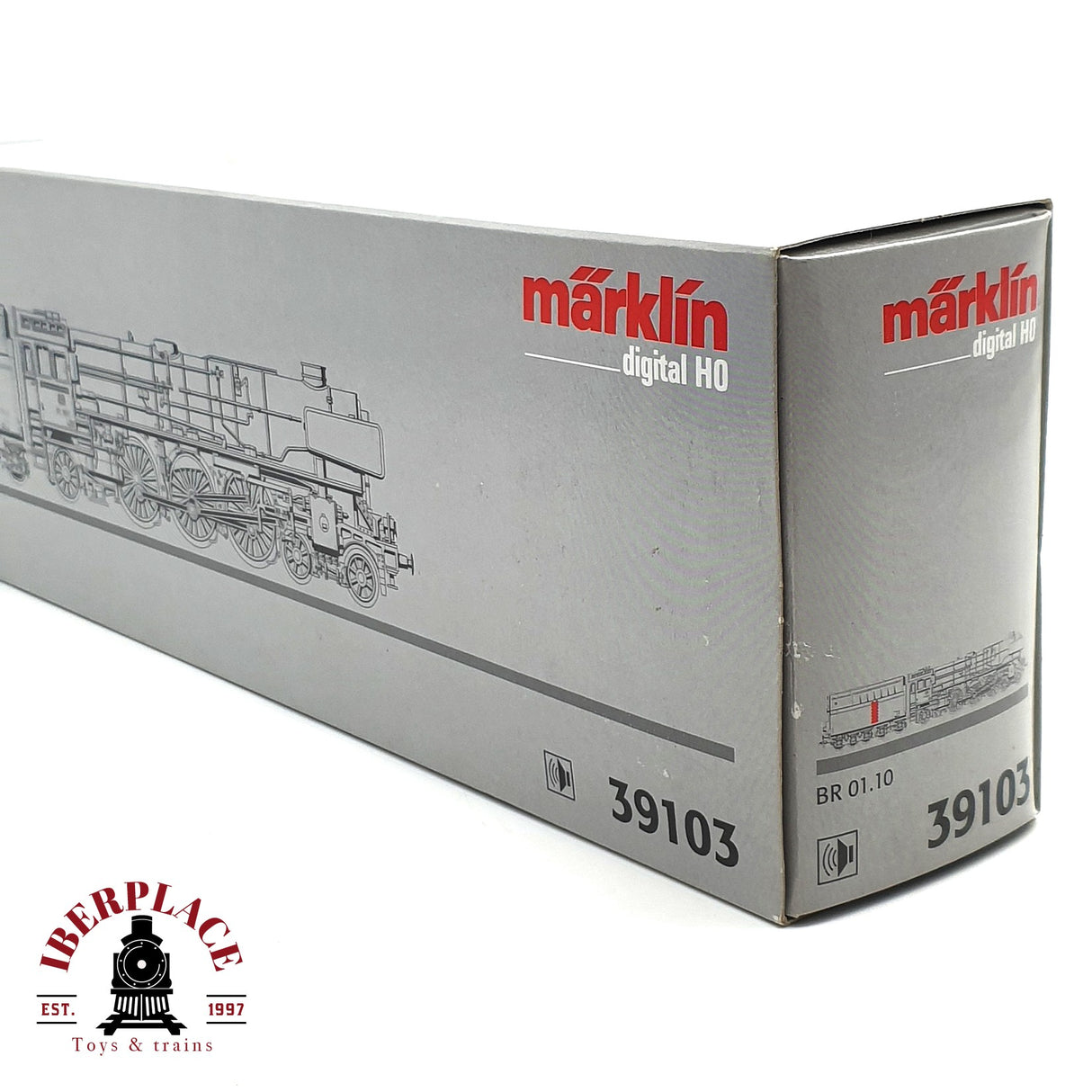 ♻️ Märklin 39103 Digital Locomotora BR 01 1057 DB con sonido H0 escala 1:87 E17