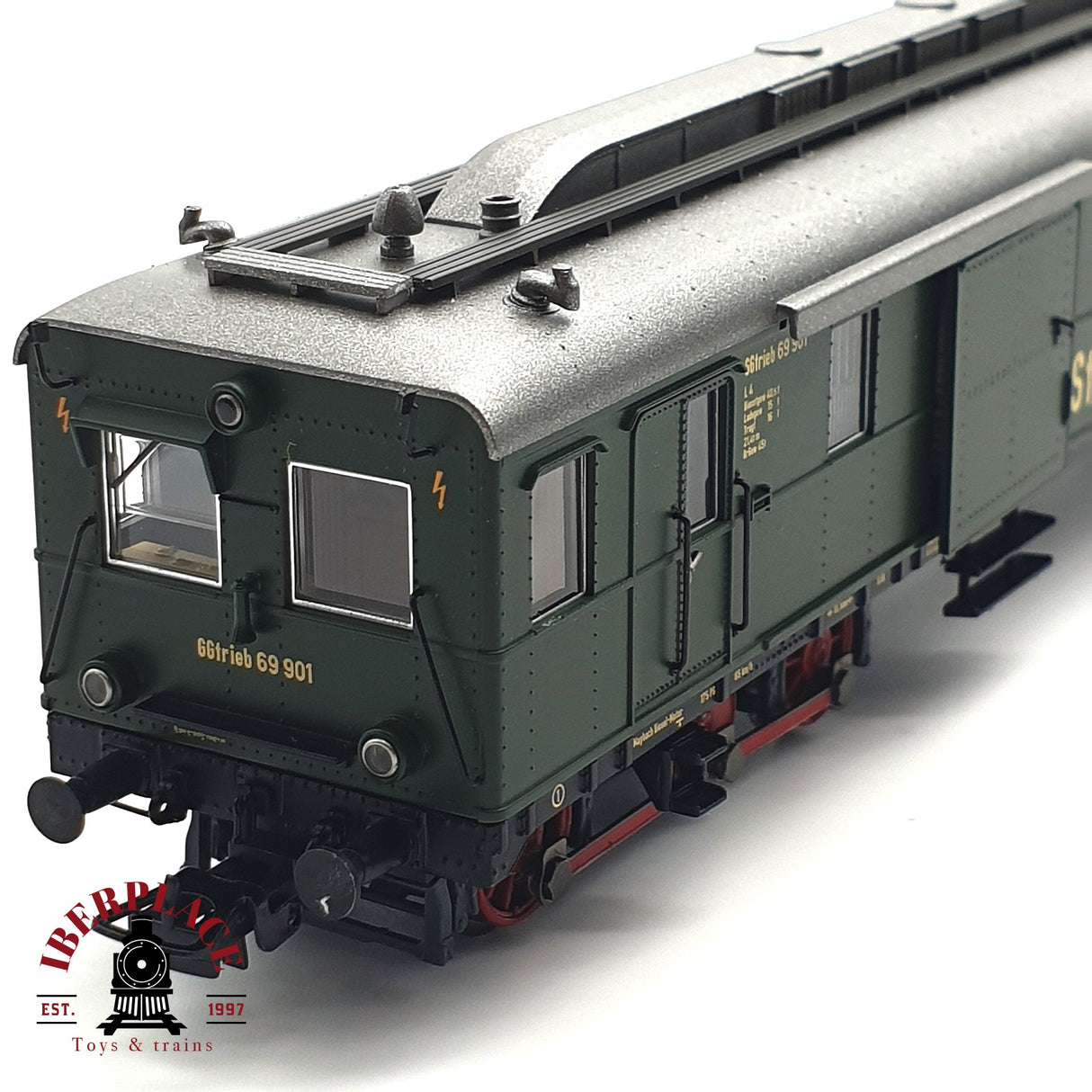 ♻️ AC Liliput L133037 vagón equipajes Diesel VT 69 901 DB Ep III H0 escala 1:87 E17