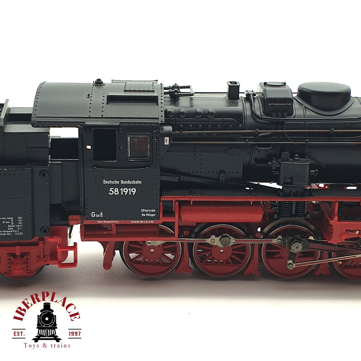♻️ AC Roco 43326 Locomotora BR 58 1919 DB  H0 escala 1:87 E17