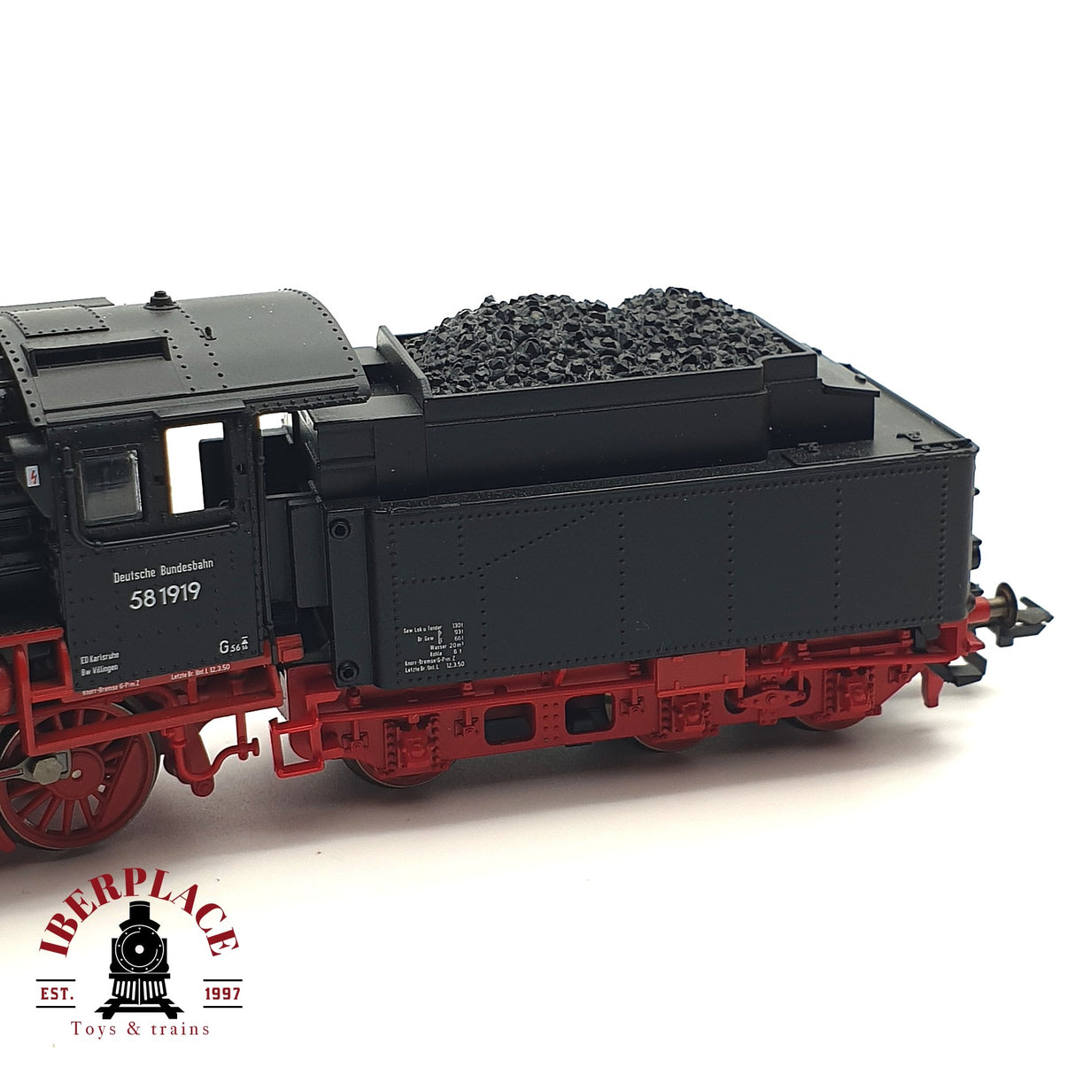 ♻️ AC Roco 43326 Locomotora BR 58 1919 DB  H0 escala 1:87 E17