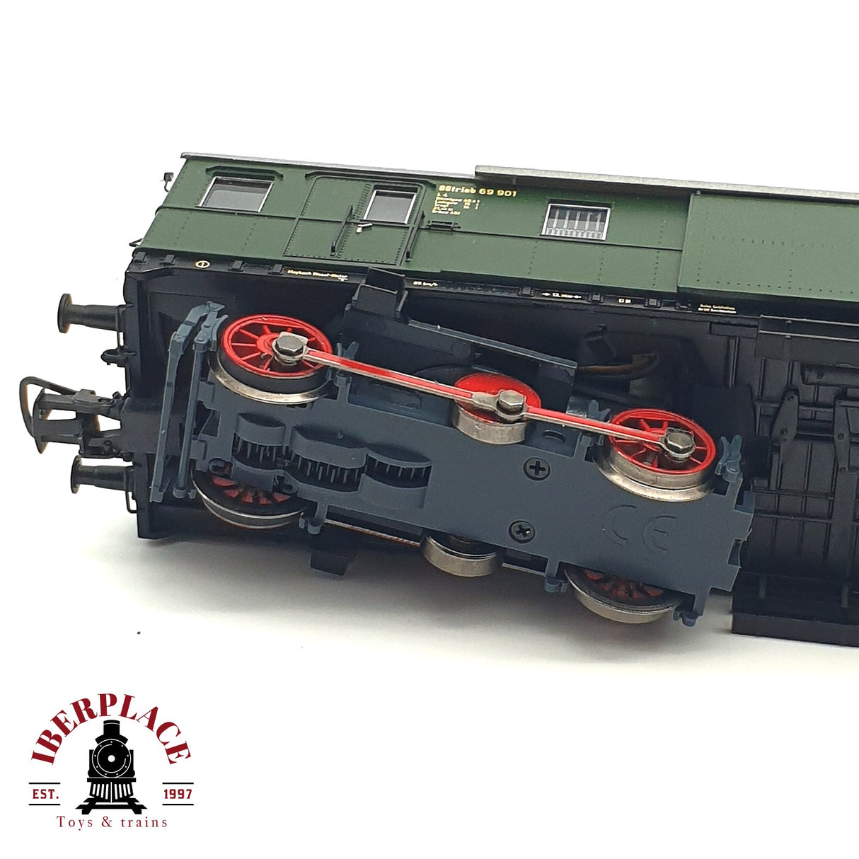 ♻️ AC Liliput L133037 vagón equipajes Diesel VT 69 901 DB Ep III H0 escala 1:87 E17