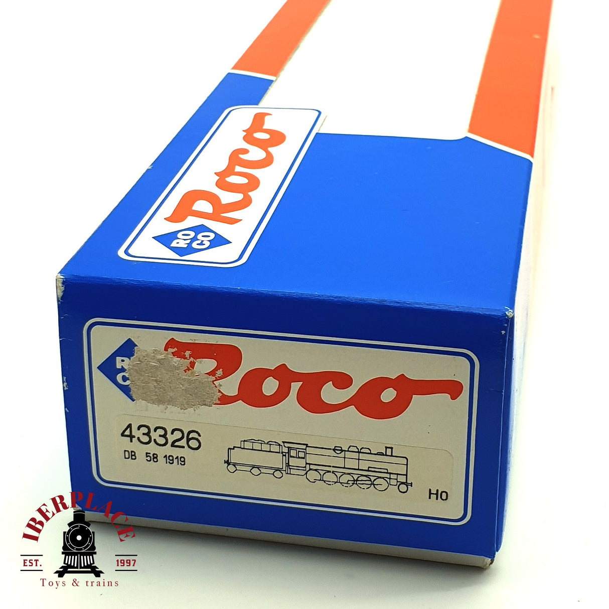 ♻️ AC Roco 43326 Locomotora BR 58 1919 DB  H0 escala 1:87 E17