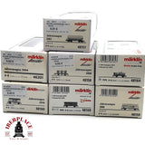 ♻️ Märklin 7x Vagones mercancias colección Jahreswagen sin usar H0 escala 1:87 E17
