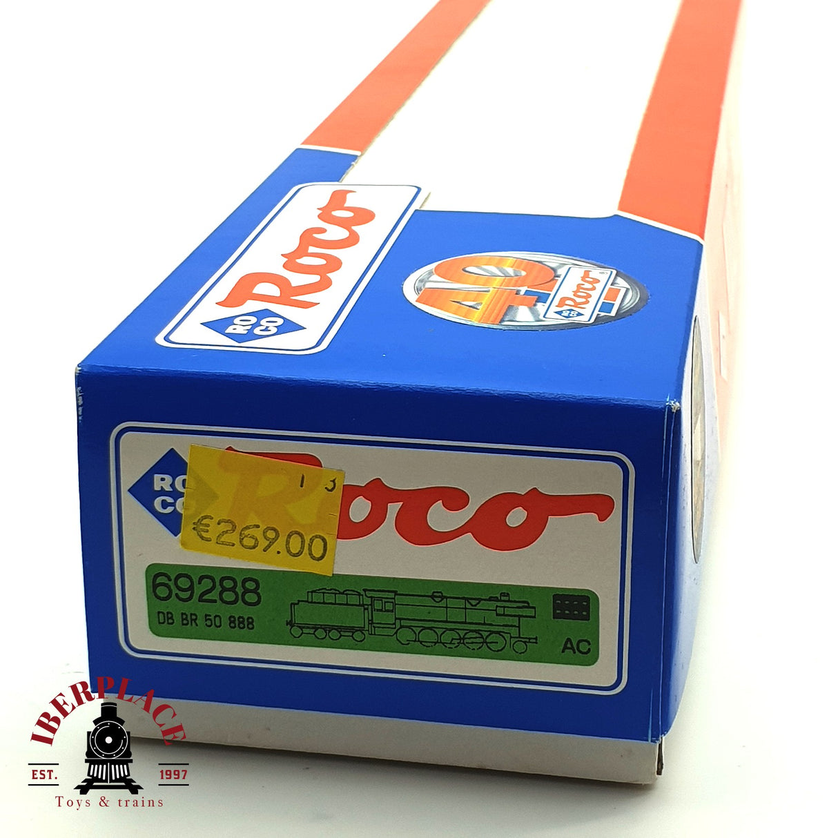 ♻️ AC Roco 69288 Locomotora BR 50 888 DB  H0 escala 1:87 E17