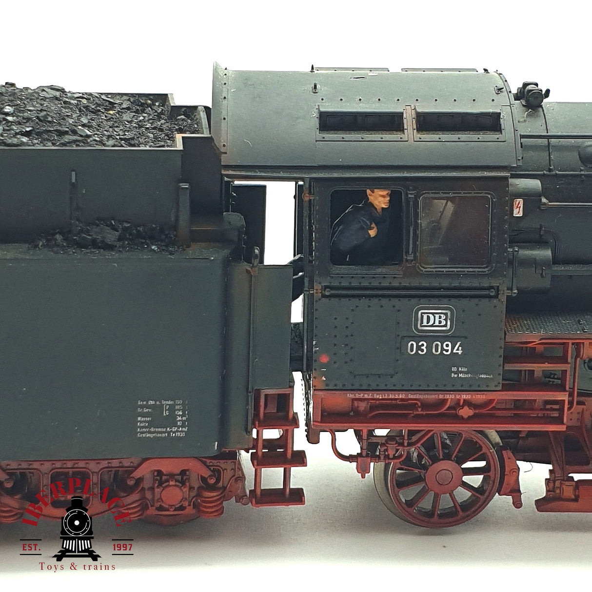 ♻️ AC Fleischmann Digital Locomotora envejecida BR 03 094 DB H0 escala 1:87 E17