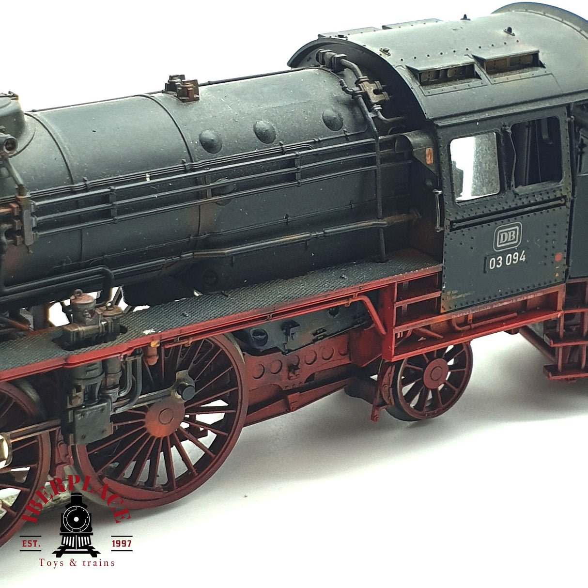 ♻️ AC Fleischmann Digital Locomotora envejecida BR 03 094 DB H0 escala 1:87 E17