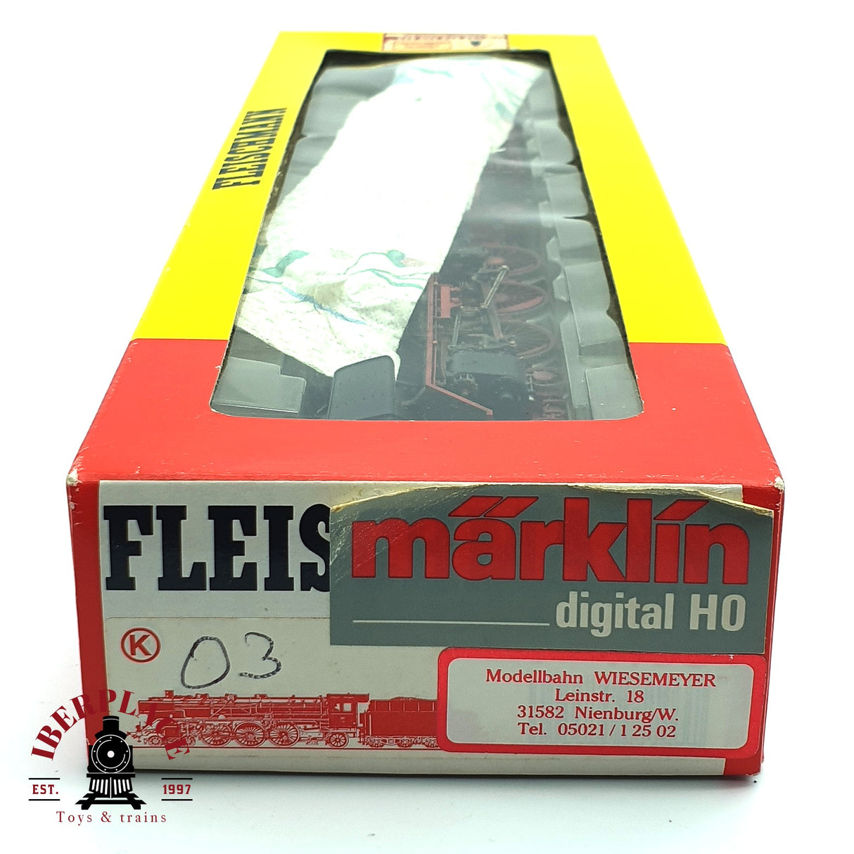 ♻️ AC Fleischmann Digital Locomotora envejecida BR 03 094 DB H0 escala 1:87 E17