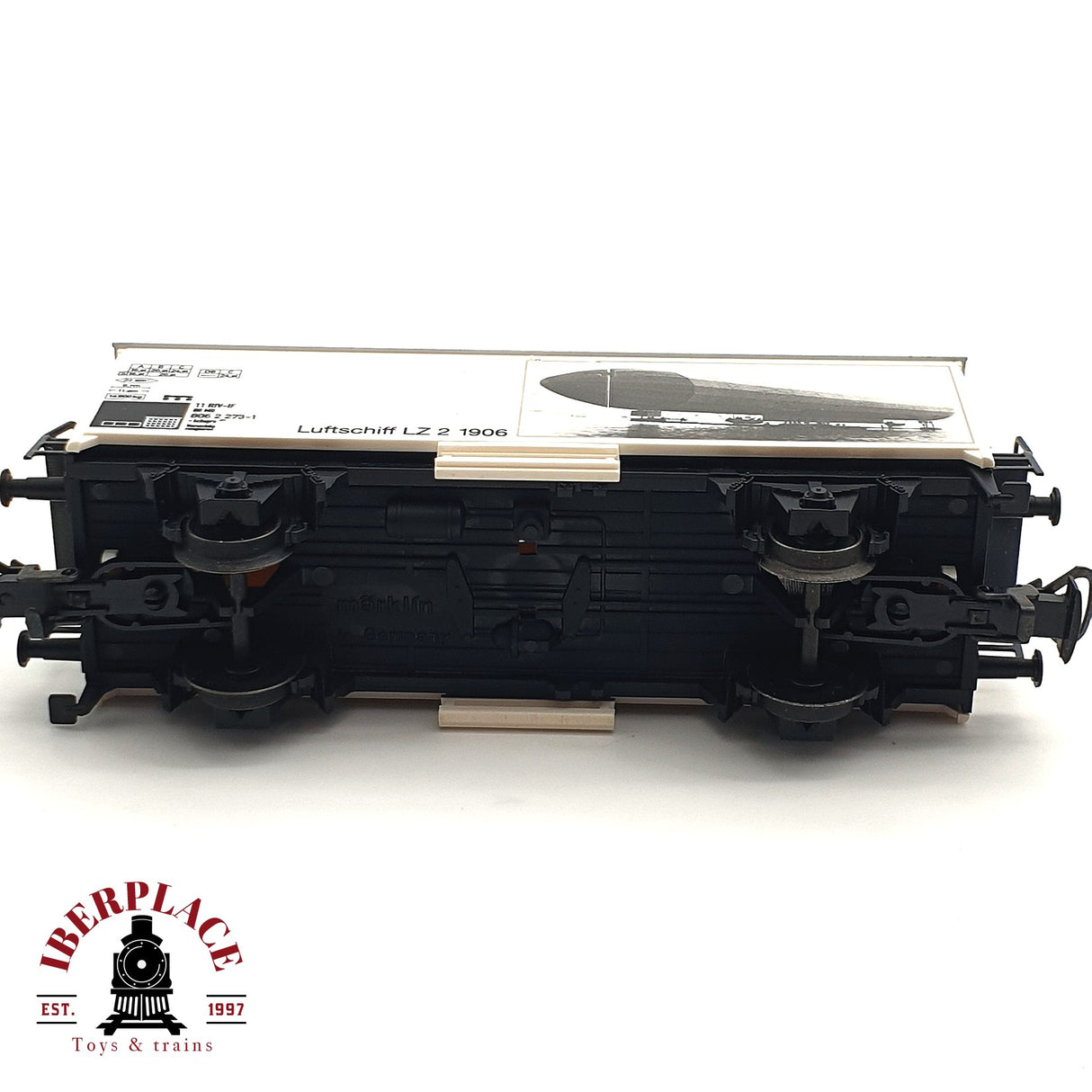 ♻️ Märklin vagón cerrado Luftschiff LZ 1906 DB H0 escala 1:87 E17