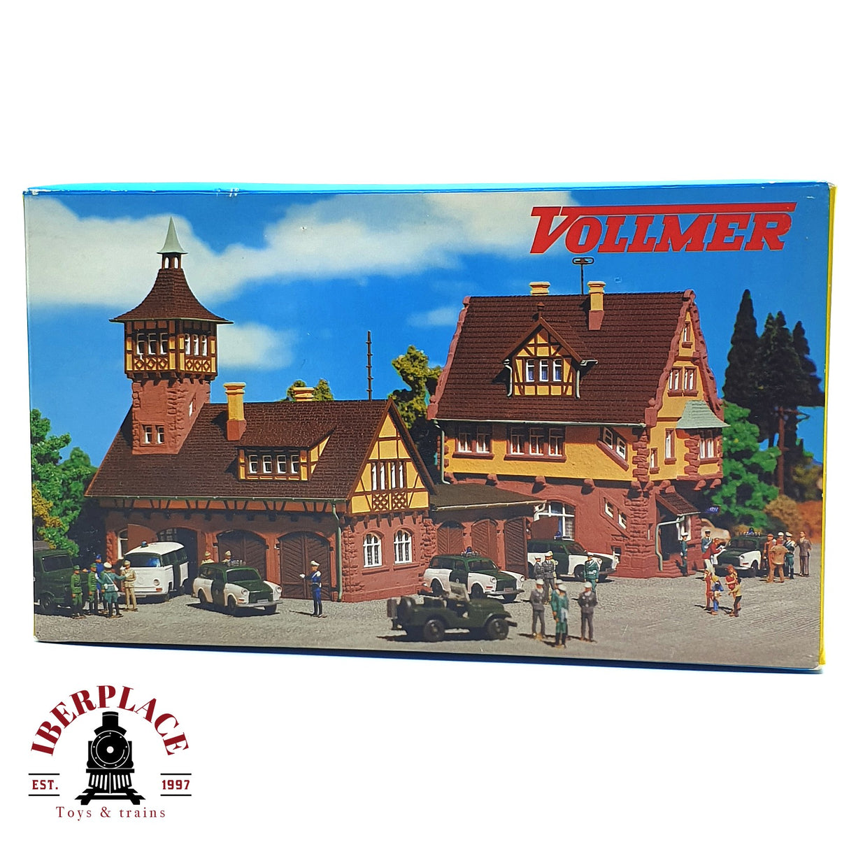 💡 Vollmer 3755 estación cuartel de policía Kit de montaje H0 escala 1:87 E17
