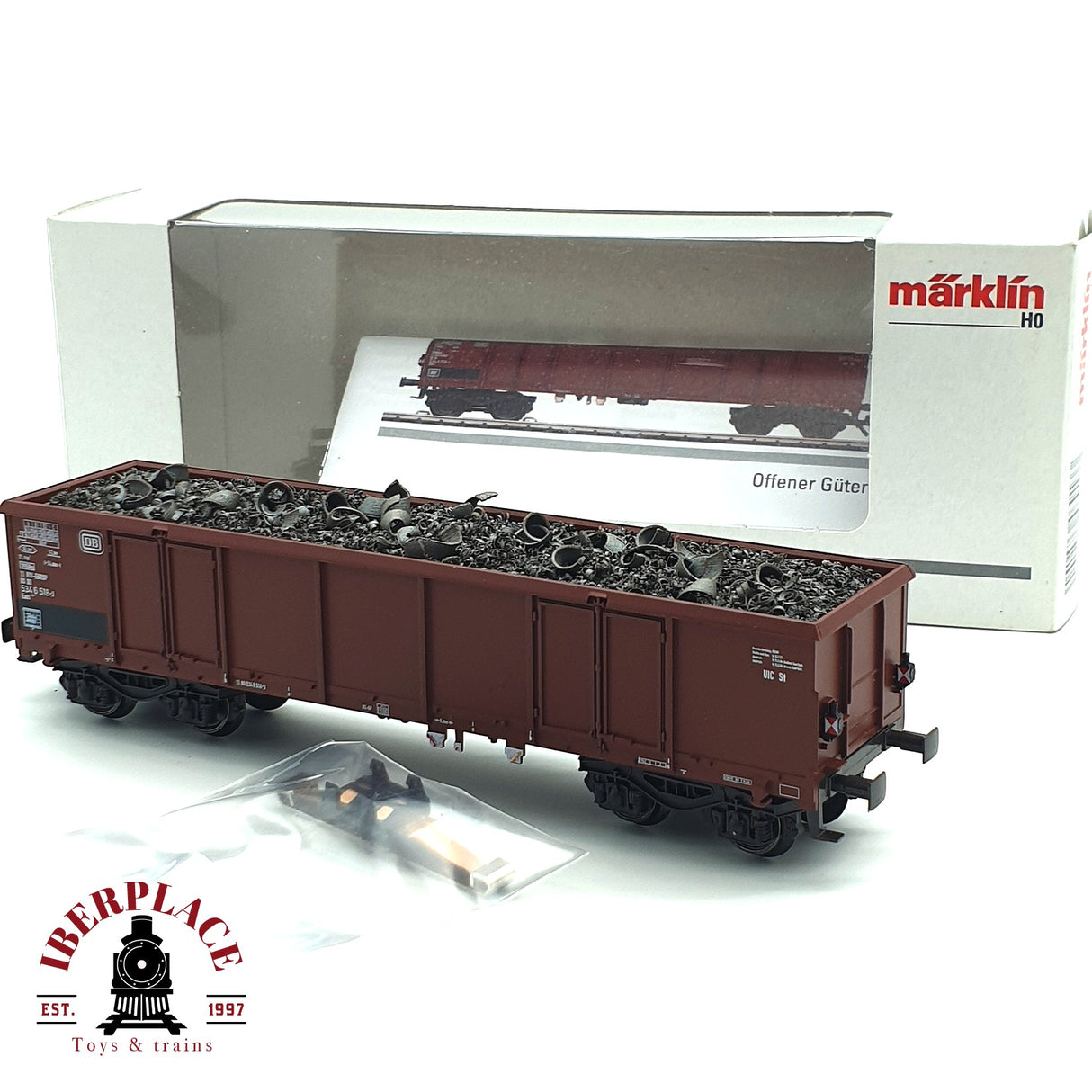 ♻️ Märklin 46913 vagón abierto Type Eaos 106 DB H0 escala 1:87 E17