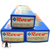 ♻️ DC 3x Roco vagones pasajeros Clase 1-2 DB H0 escala 1:87 E17